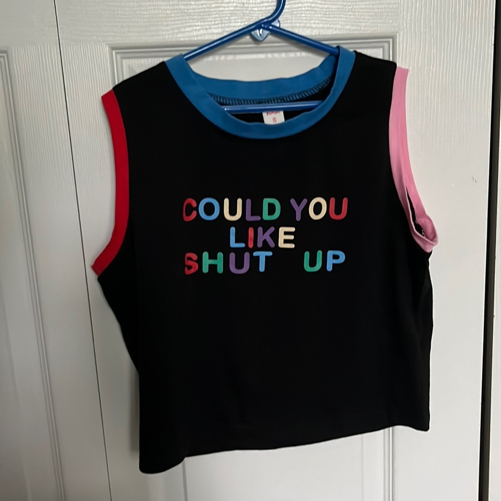 graphic tank top
